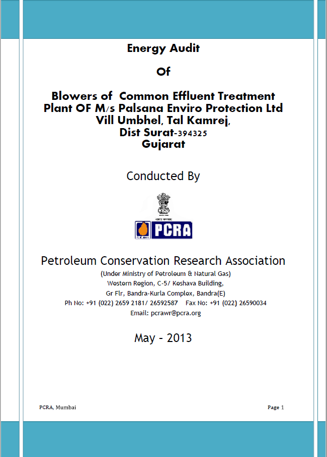案例 - PEPL：Palsana Enviro Protection Ltd.，印度