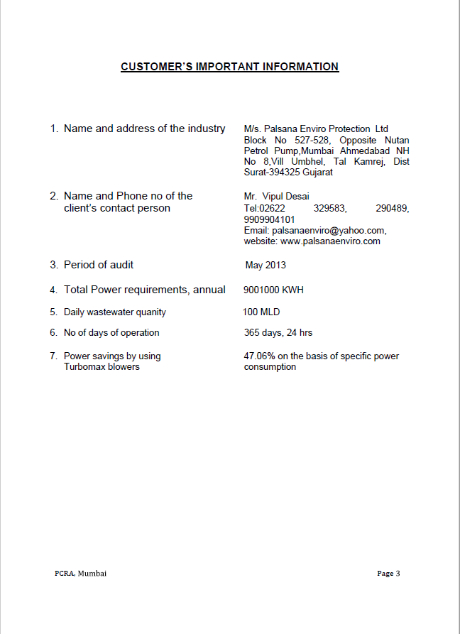 案例 - PEPL：Palsana Enviro Protection Ltd.，印度